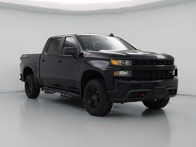 Black 2021 Chevrolet Silverado 1500 Custom Trail Boss