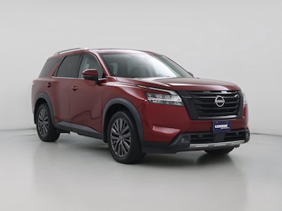 Red 2022 Nissan Pathfinder SL