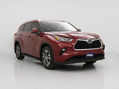 Red 2020 Toyota Highlander XLE