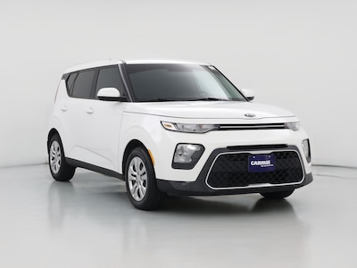 White 2021 Kia Soul LX
