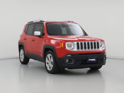 Red 2018 Jeep Renegade Limited