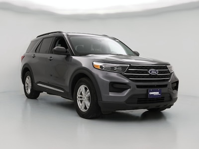 Gray 2022 Ford Explorer XLT