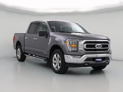 Gray 2021 Ford F150 XLT