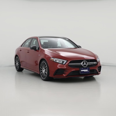 Red 2021 Mercedes-Benz A35 AMG