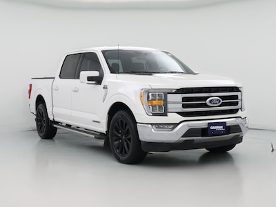 White 2022 Ford F150 Lariat