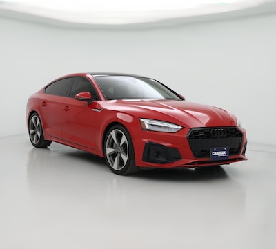 Red 2021 Audi A5 Sportback Premium Plus