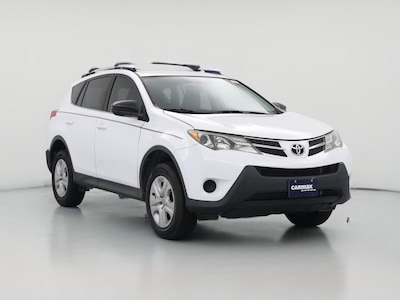 White 2014 Toyota RAV4 LE