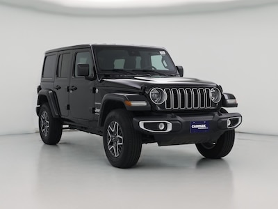 Black 2024 Jeep Wrangler Sahara
