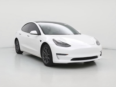 White 2021 Tesla Model 3 Long Range