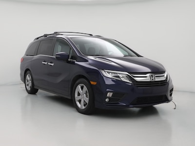 Blue 2019 Honda Odyssey EX-L