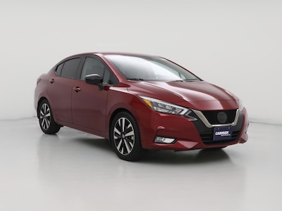 Red 2021 Nissan Versa SR