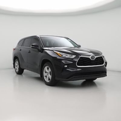 Black 2020 Toyota Highlander LE