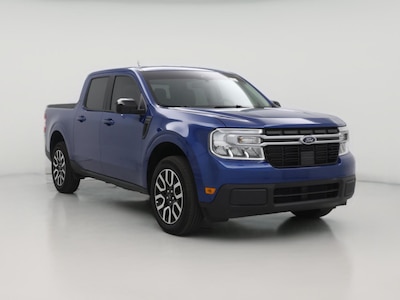 Blue 2024 Ford Maverick Lariat