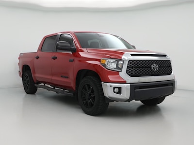 Red 2021 Toyota Tundra SR5