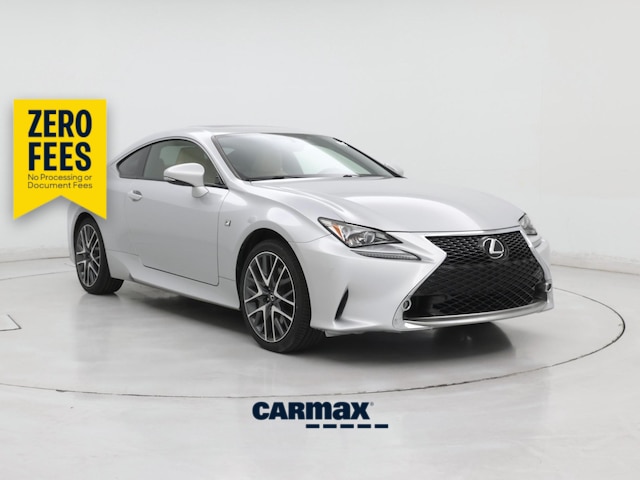 Silver 2016 Lexus RC 300 AWD Coupe All-Wheel Drive Automatic