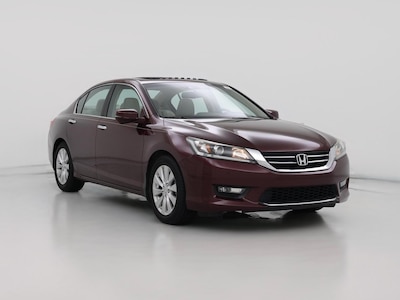 Red 2015 Honda Accord EX-L