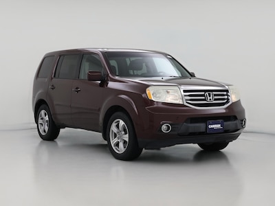 Red 2013 Honda Pilot EX-L