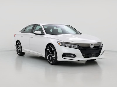 White 2019 Honda Accord Sport