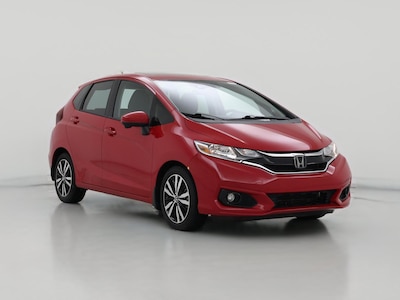 Red 2020 Honda Fit EX