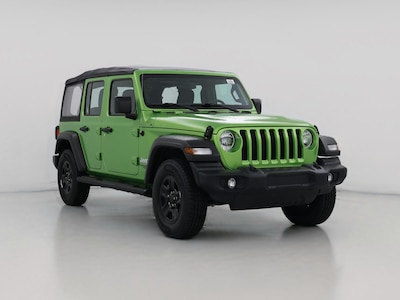 Green 2019 Jeep Wrangler Unlimited Sport