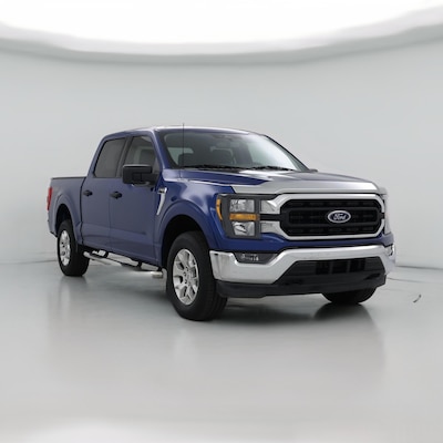 Blue 2023 Ford F150 XLT