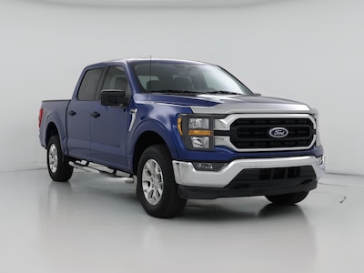Blue 2023 Ford F150 XLT