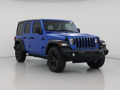 Blue 2021 Jeep Wrangler Unlimited Sport Altitude