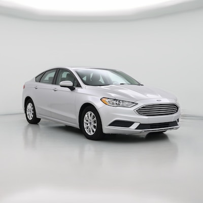 Silver 2017 Ford Fusion S