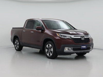 Red 2017 Honda Ridgeline RTL-E