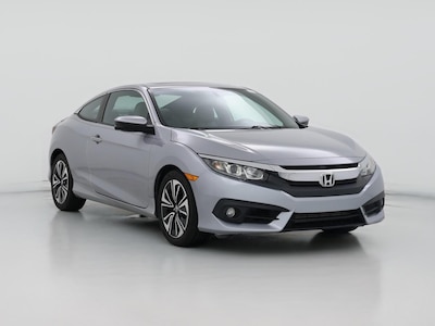 Silver 2016 Honda Civic EX-L