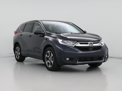 Gray 2018 Honda CR-V EX