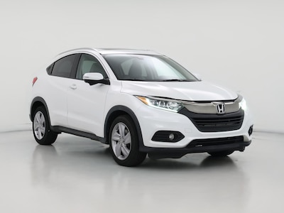 White 2019 Honda HR-V EX
