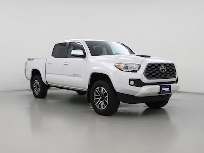 White 2022 Toyota Tacoma TRD Sport