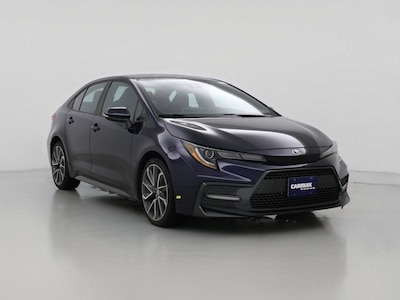 Blue 2021 Toyota Corolla SE