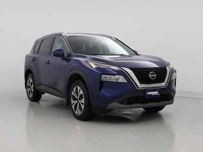 Blue 2022 Nissan Rogue SV