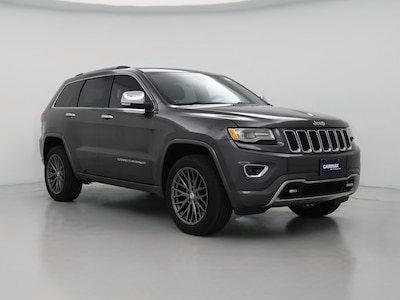 Gray 2015 Jeep Grand Cherokee Overland