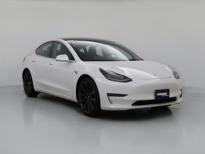 White 2020 Tesla Model 3 Performance