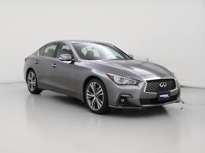 Gray 2021 Infiniti Q50 Sensory