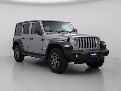 Silver 2018 Jeep Wrangler Unlimited Sport