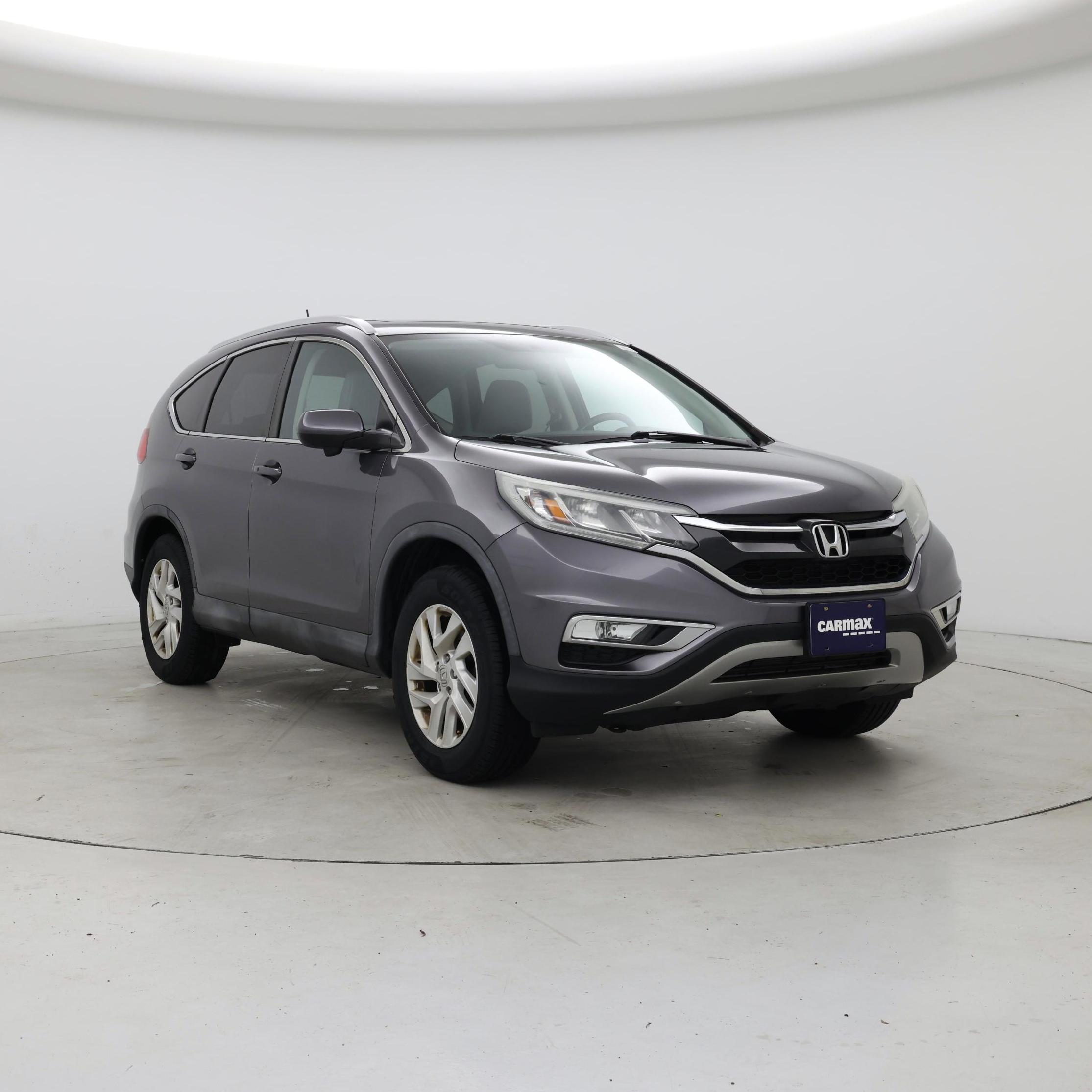 Gray 2015 Honda CR-V SUV / Crossover All-Wheel Drive Automatic