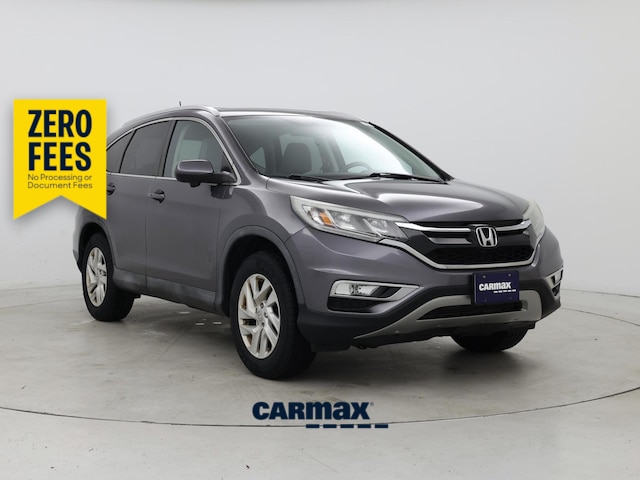 Gray 2015 Honda CR-V SUV / Crossover All-Wheel Drive Automatic