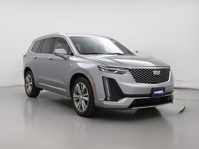 Silver 2025 Cadillac XT6 Premium Luxury