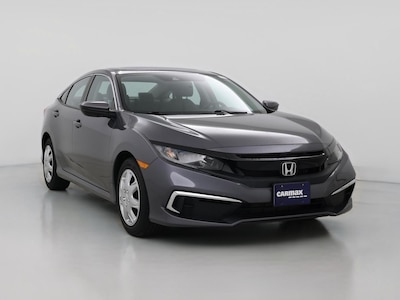 Gray 2019 Honda Civic LX