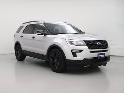 Silver 2019 Ford Explorer Sport