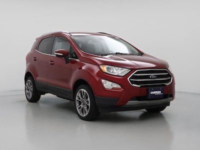 Red 2018 Ford EcoSport Titanium