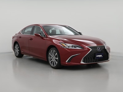 Red 2021 Lexus ES 300h Luxury
