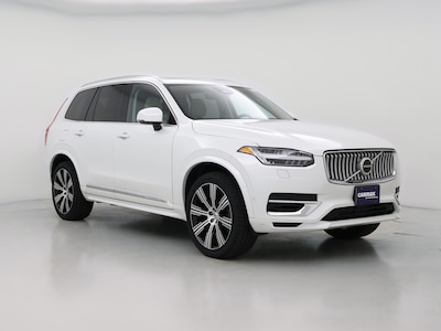 White 2023 Volvo XC90 Recharge PHEV T8 Plus Bright Theme