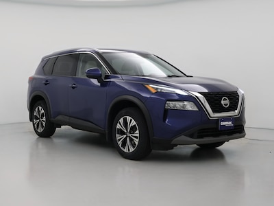 Blue 2021 Nissan Rogue SV