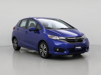 Blue 2019 Honda Fit EX