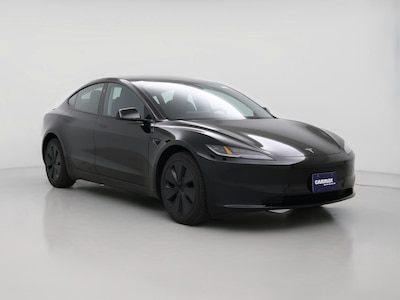 Black 2025 Tesla Model 3 Long Range